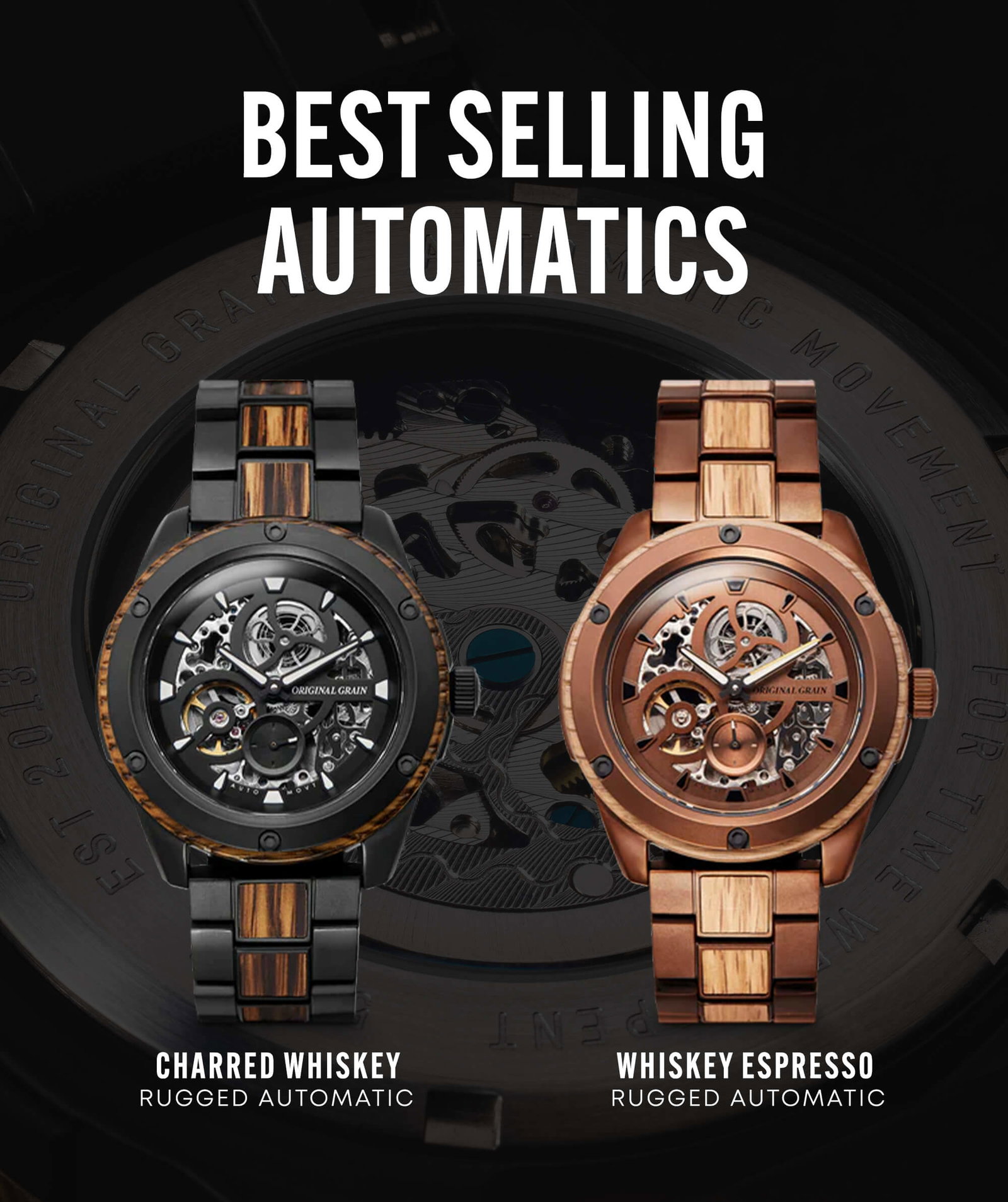Our best selling movements