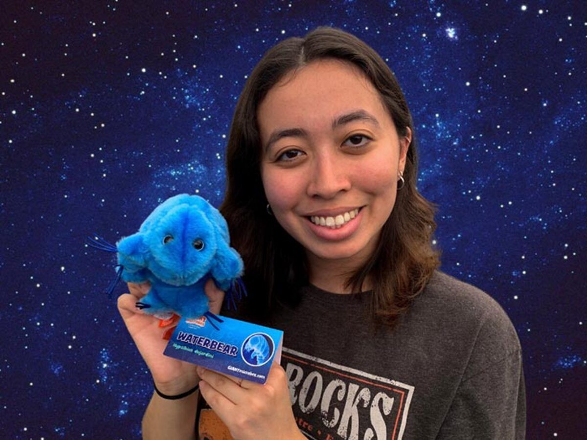Waterbear plush space girl