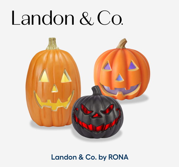 SAVE 25%* Lighted Jack-O'-Lantern 9'' or 16'' or Led Pumpkin 11.6''