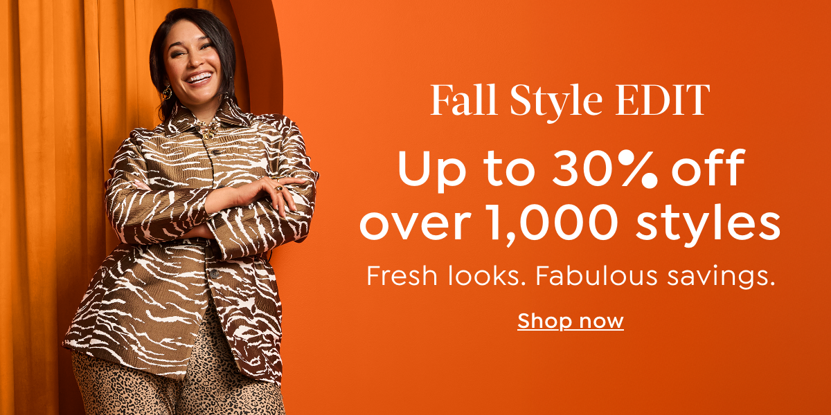 Over 1,000 Fashion Items up to 30% off