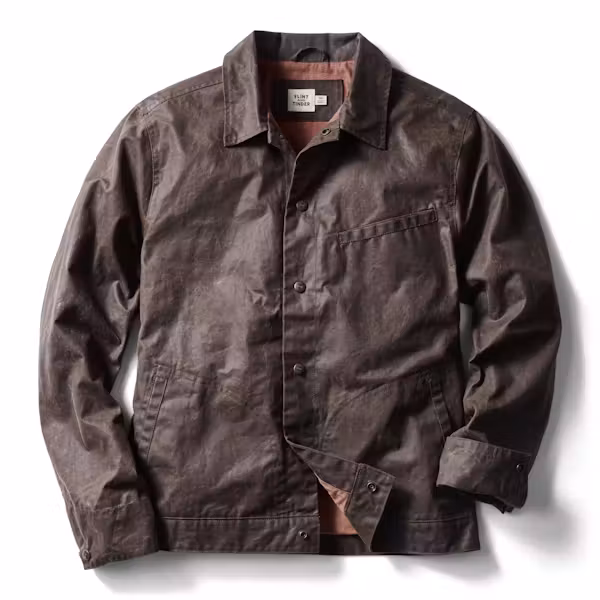 James Waxed Snap Jacket