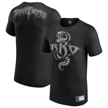 Men's Black Randy Orton WWE Recoiled Retro T-Shirt