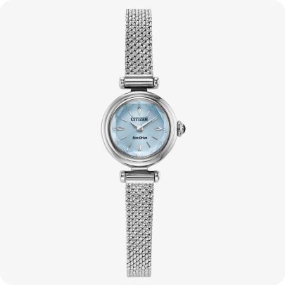 Citizen Fio Eco Drive Light Blue Dial EG7081-51L