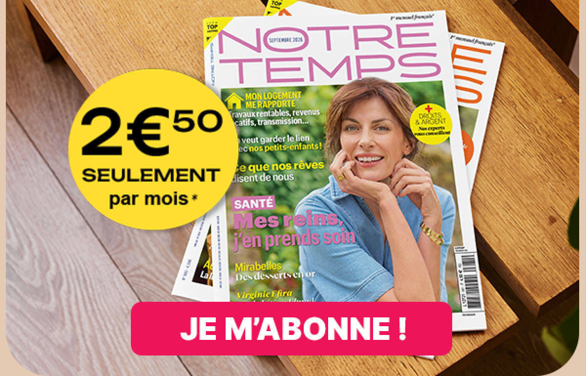Votre magazine à 2,50€ seulement par mois !