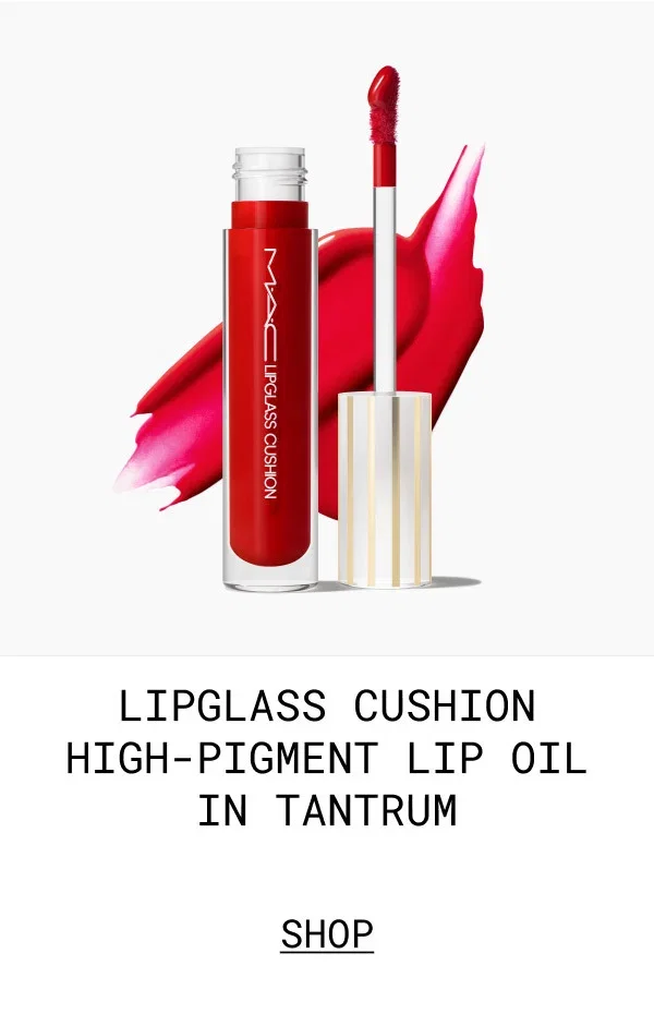 LIPGLASS CUSHION HIGH-PIGMENT LIP OIL IN TANTRUM | SHOP