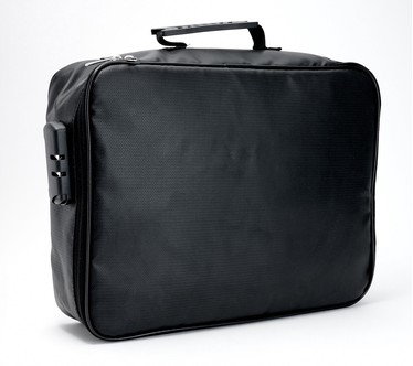 SecureBrite Fire-Resistant Deluxe Keepsake Box with Lock