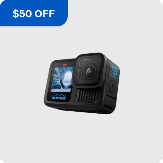 GoPro HERO13 Black action camera.