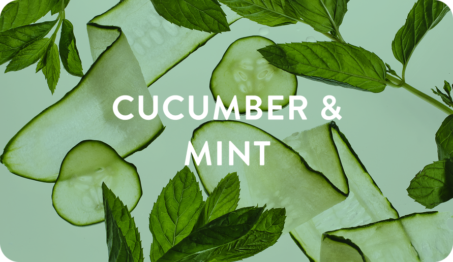 cucumber and mint