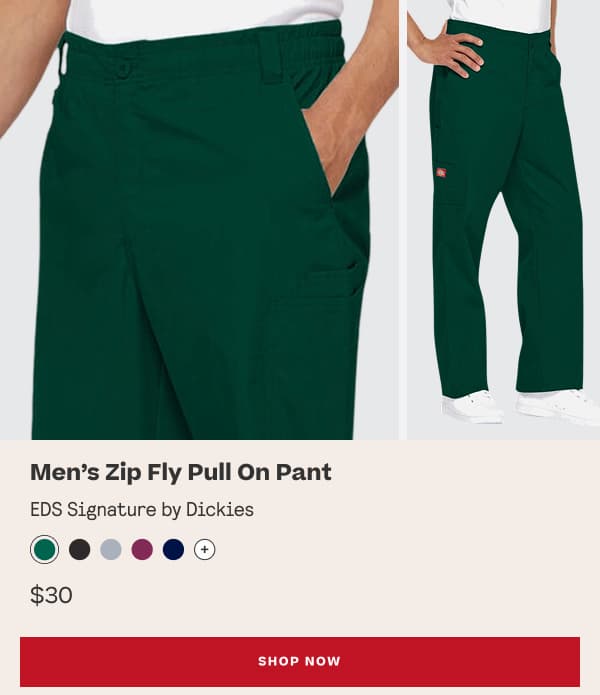 SHOP THE DICKIES ZIP FLY PULL ON PANT