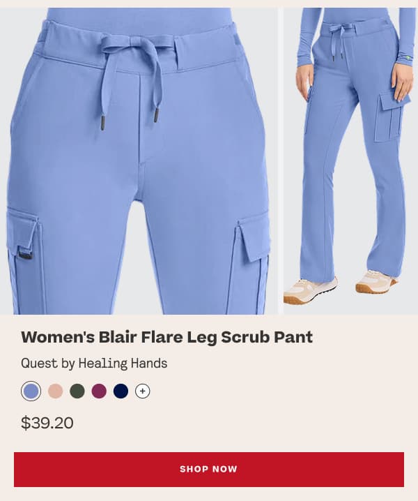 SHOP THE HEALING HANDS BLAIR FLARE PANT
