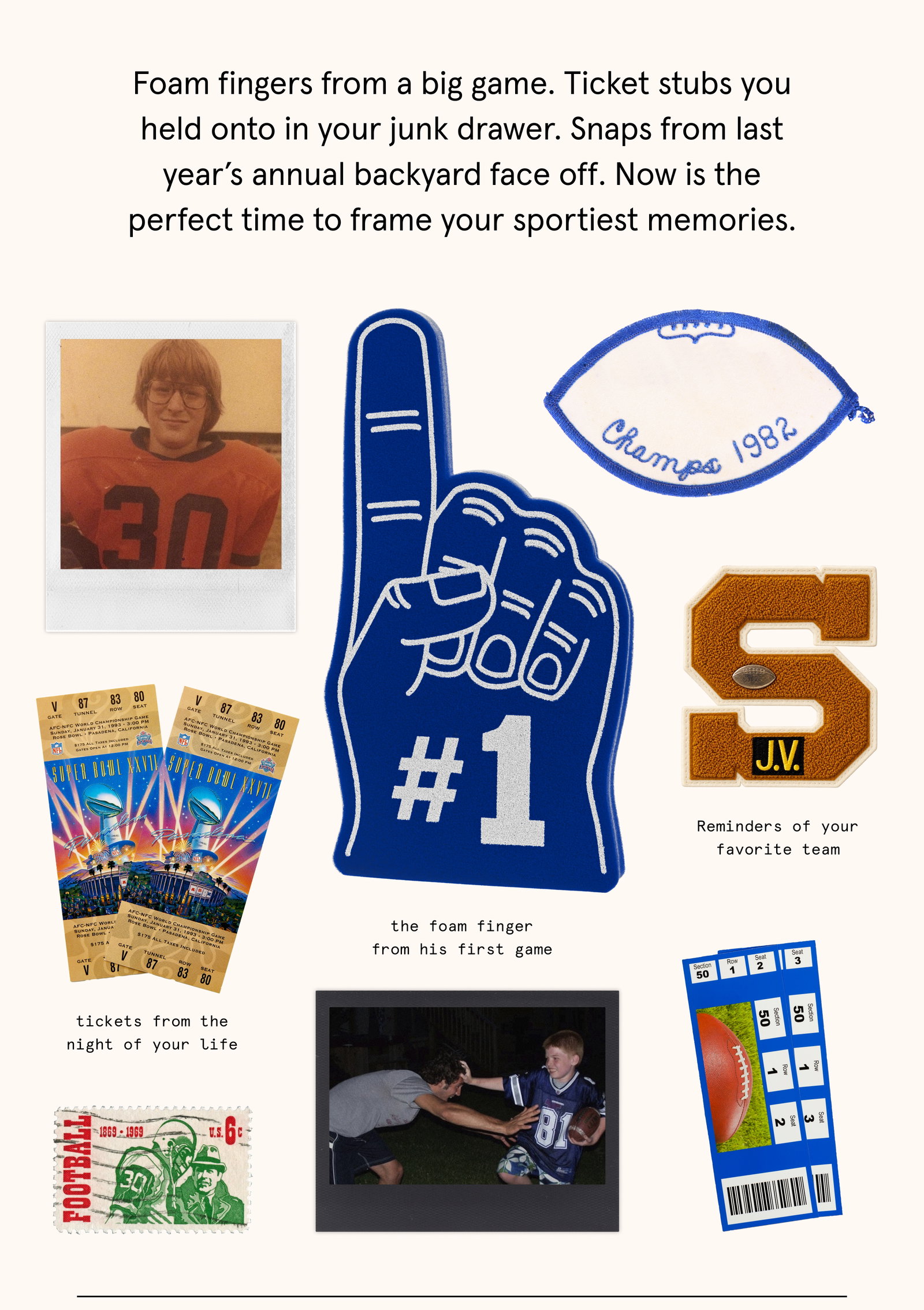 Foam fingers from a big game.