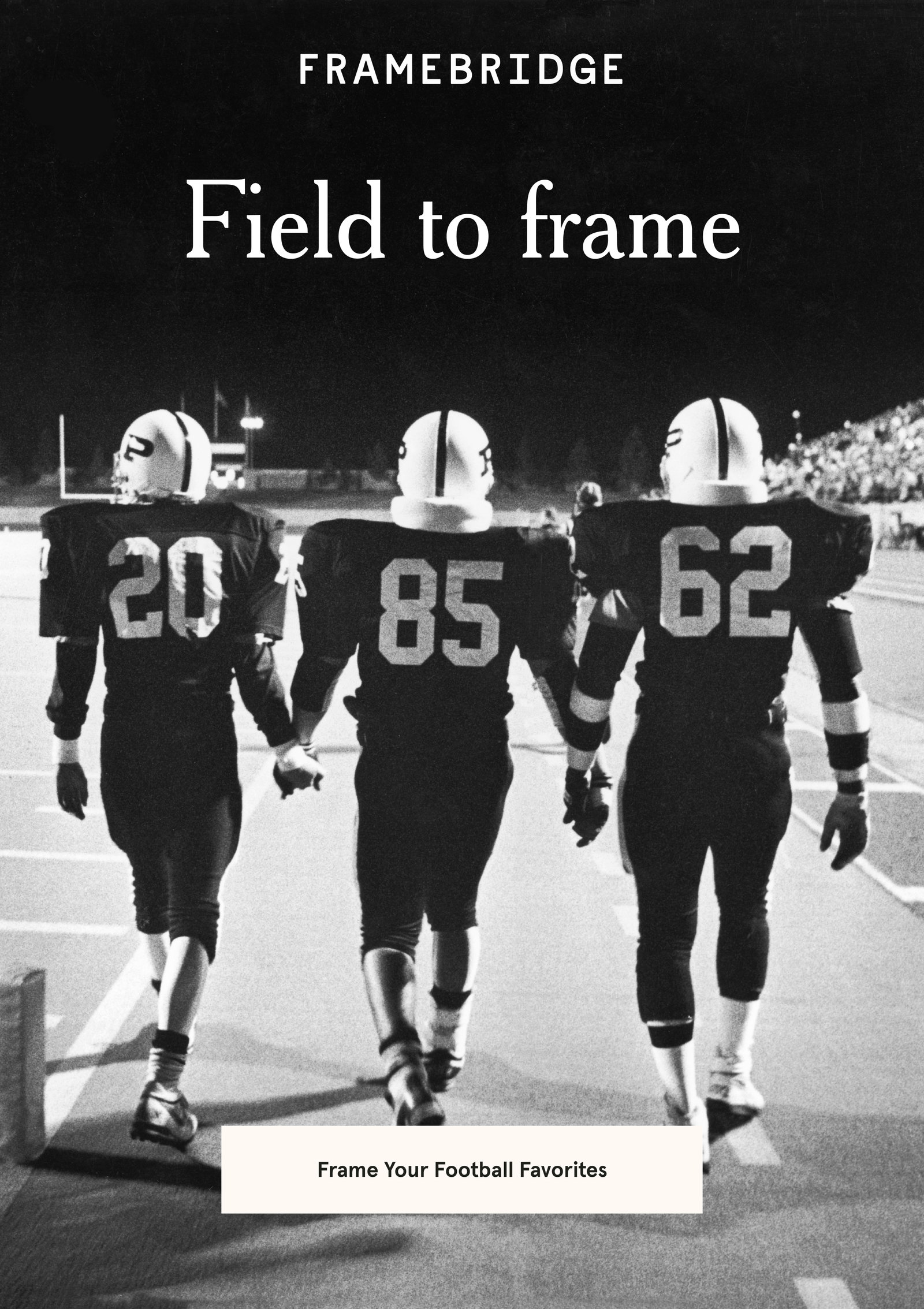 Frame Your Football Favorites