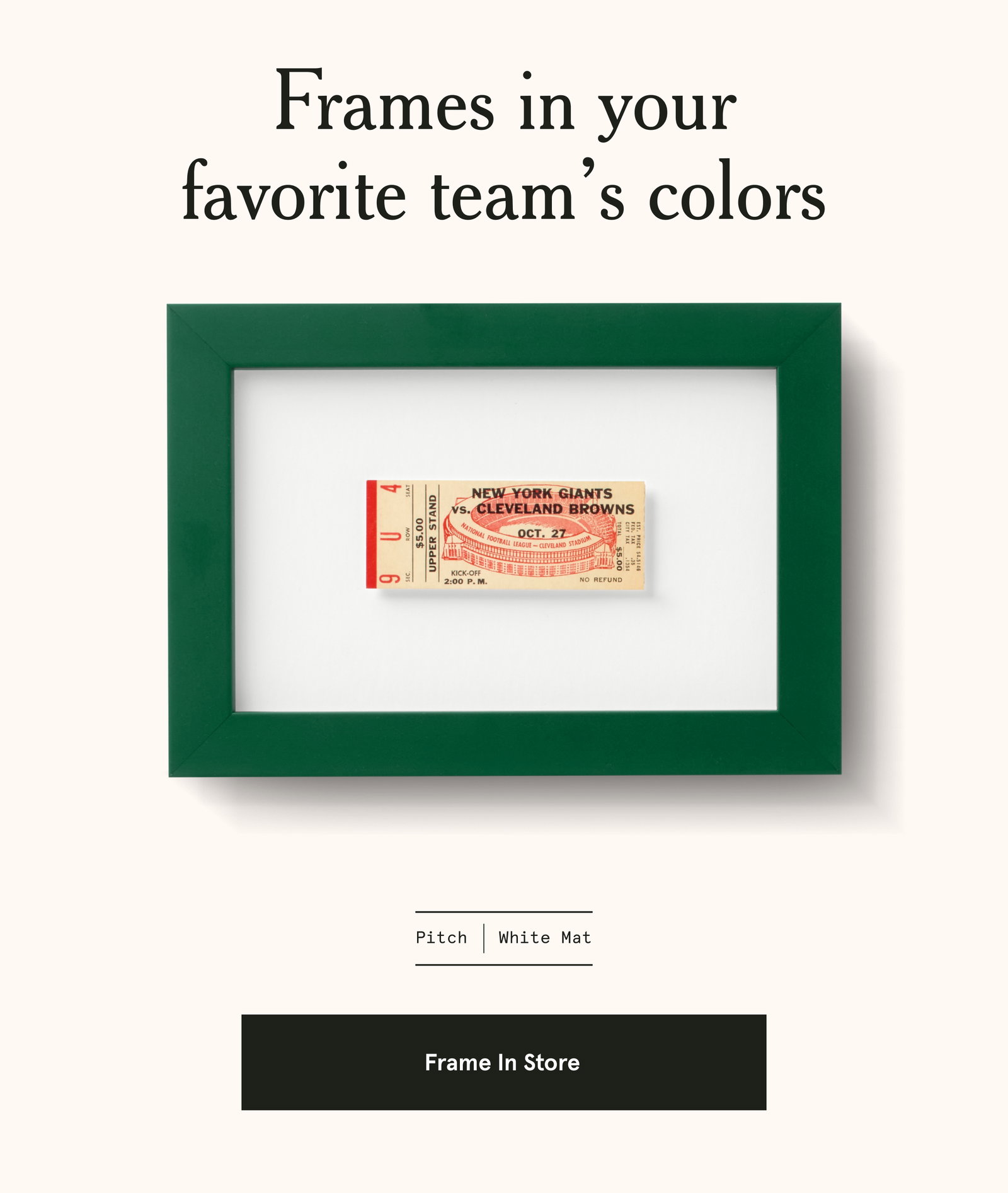 Frame In Store
