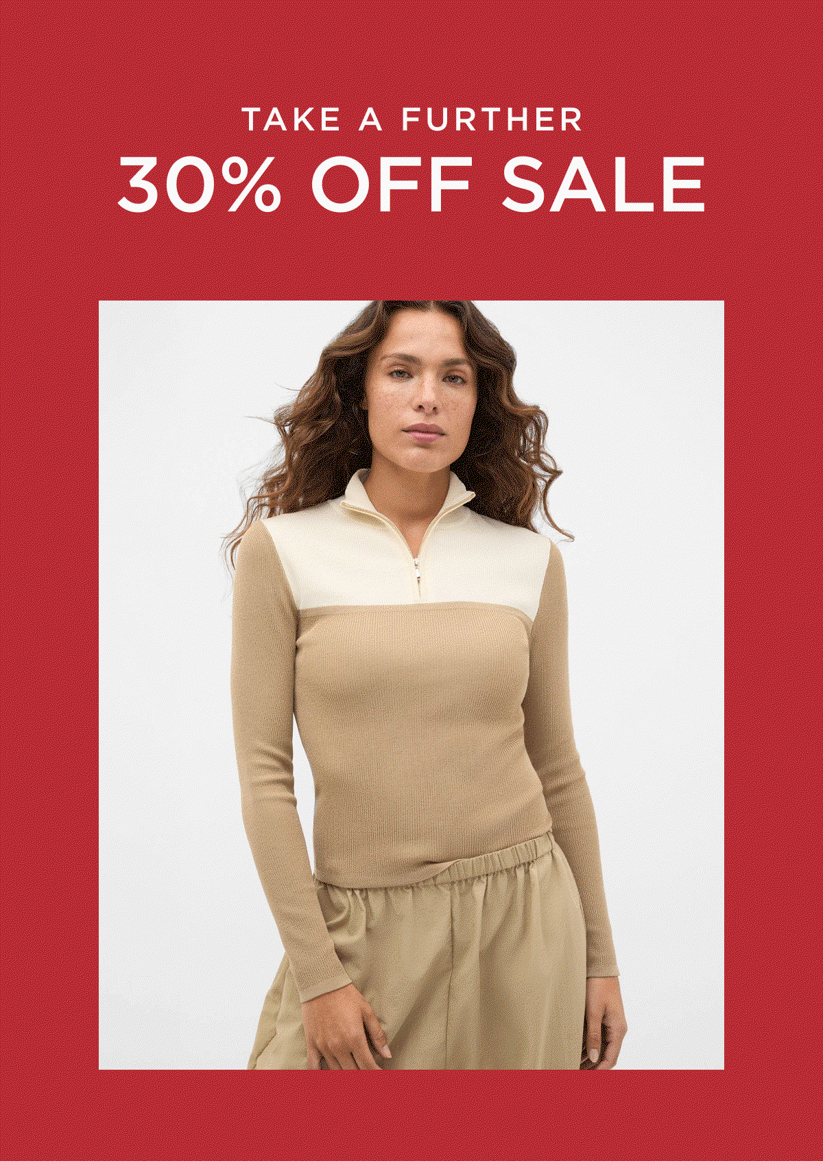 Take a further 30% off sale. Shop by size. Online and in store now. Shop Now.
