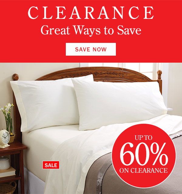 Clearance. Great Ways to Save Up to 60% On Clearance. Save Now. Sale: Solid Natural Portuguese Cotton Percale Sheet Set