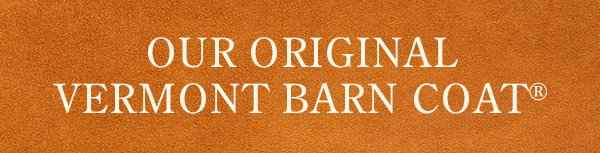 Our Original Vermont Barn Coat