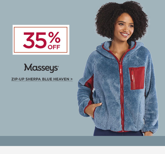 Shop Masseys Sherpa, Blue Heaven - 35% off