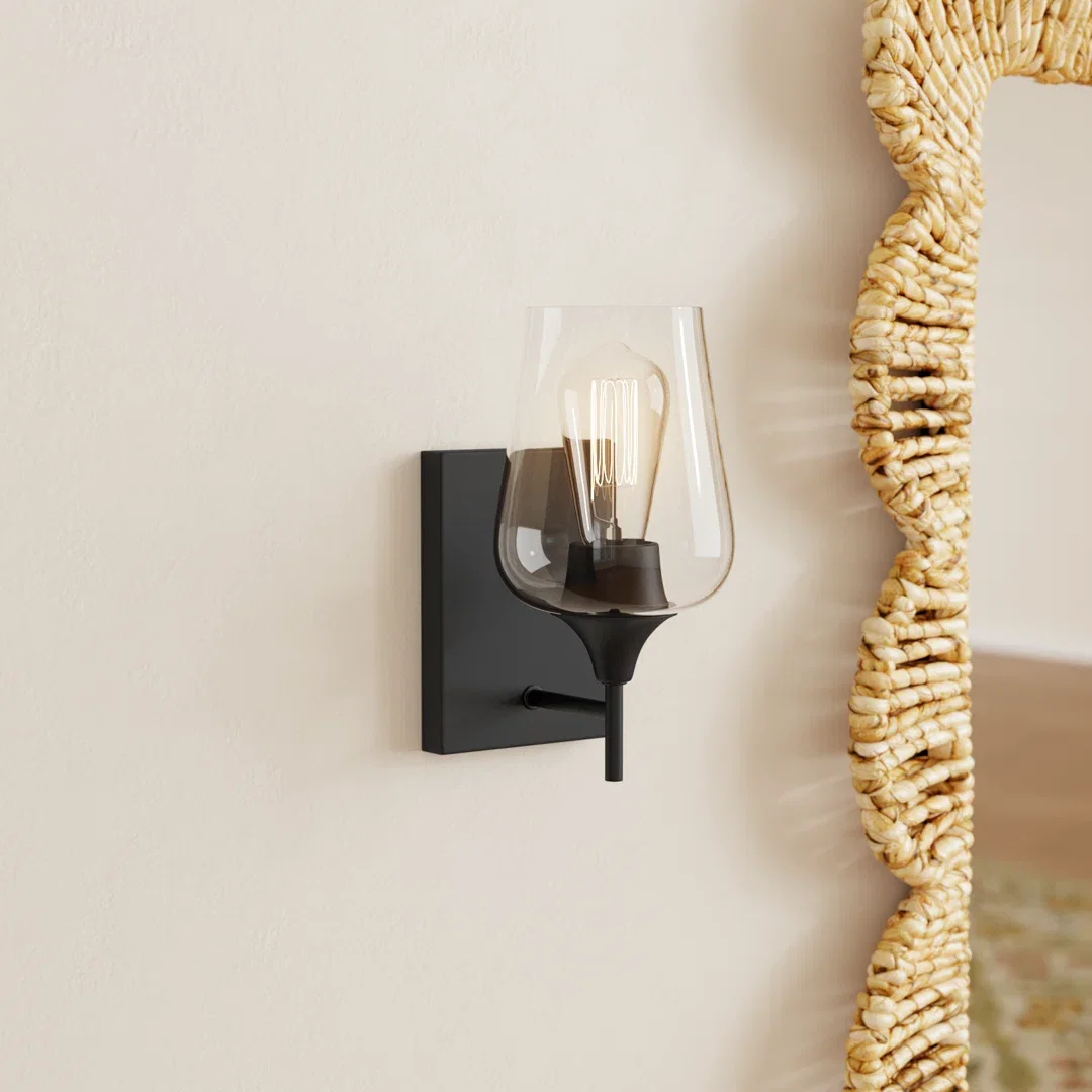 Breena Single Light Dimmable Armed Sconce