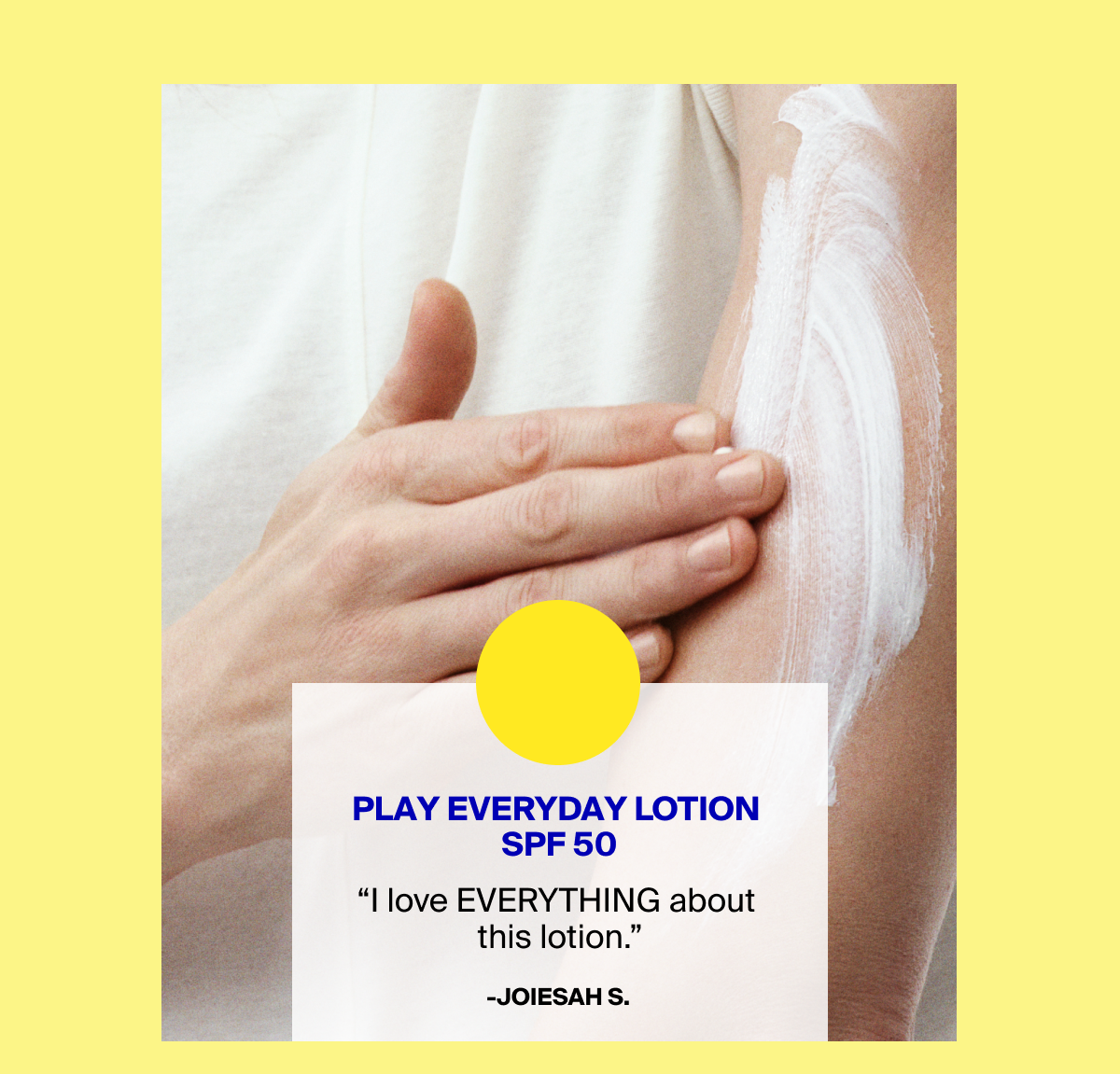 PLAY Lotion SPF 50
