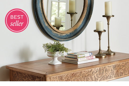 Gracefully aged & timeless mirror - Shop Now