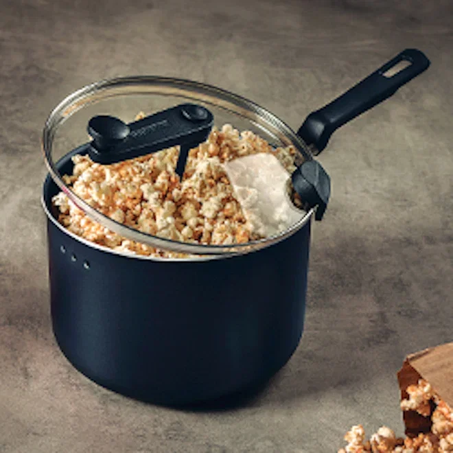Tramontina Loreto Aluminium Popcorn Maker, 3.5L
