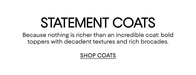 Statement Coats