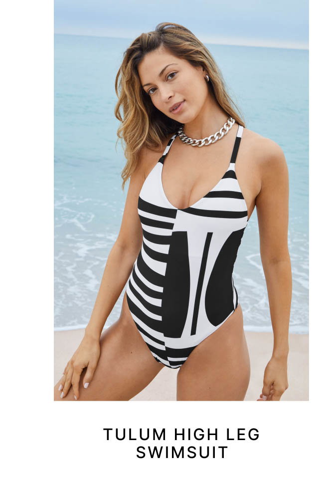 Tulum High Leg Swimsuit