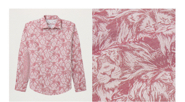 Pink long sleeve style 