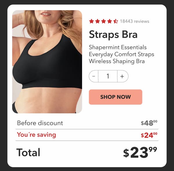 Shop Comfort Straps Bra