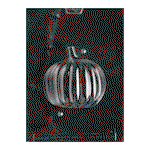 Image of Plastic Chocolate Mold, 3D Pumpkin