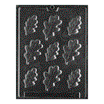 Image of Plastic Chocolate Mold, Oak Leaves