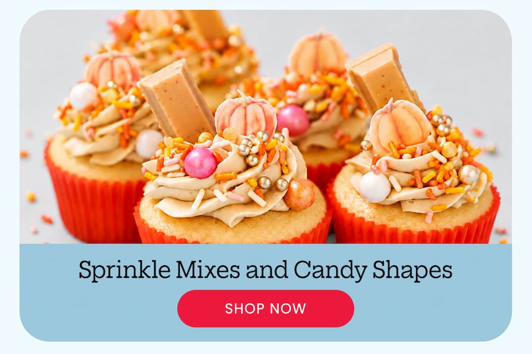 Sprinkle Mixes, Candy Shapes, and Confetti