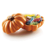 Image of Silikomart Plastic Chocolate Mold Pumpkin