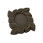 Image of Implast Leaf Frame Polycarbonate Chocolate Mold