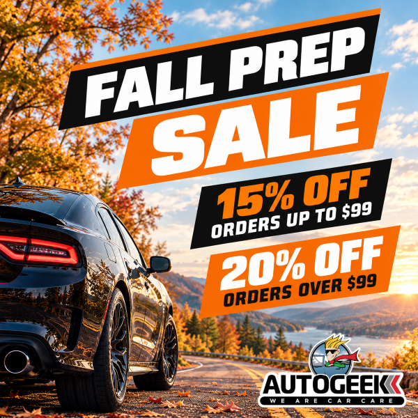Fall Prep Sale - 15% Off No Minimum Or 20% Off Orders Over $99!