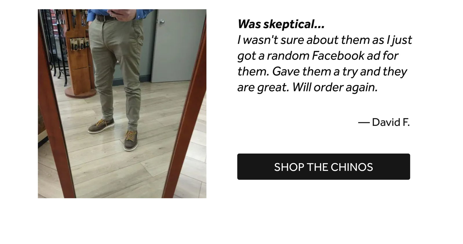 was skeptical