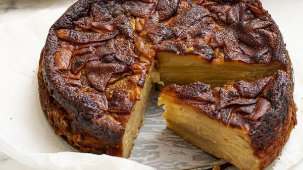 Gâteau invisible aux pommes