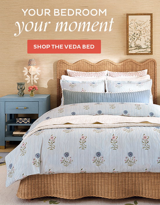 Your bedroom, your moment - Shop the veda bed