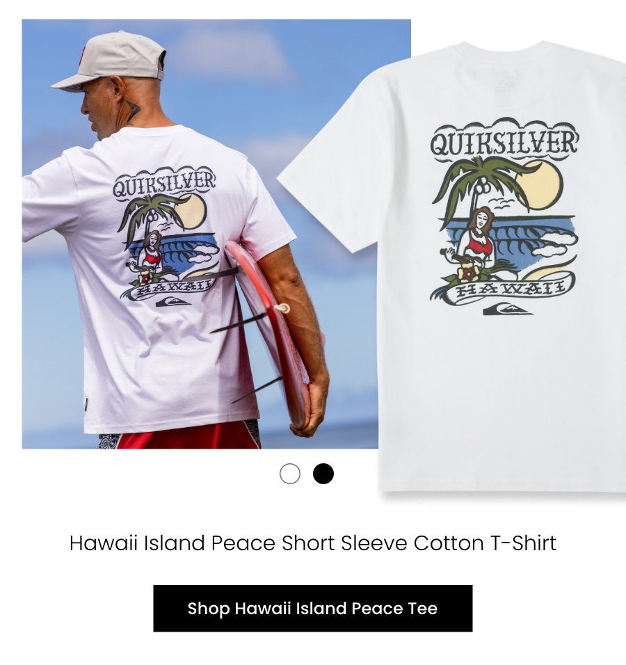 Hawaii Island Peace Short Sleeve Cotton T-Shirt - Printed to last, with durability you can rely on.