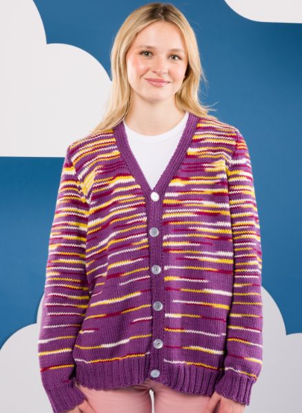 FREE Cottony Soft Knit Boyfriend Cardigan