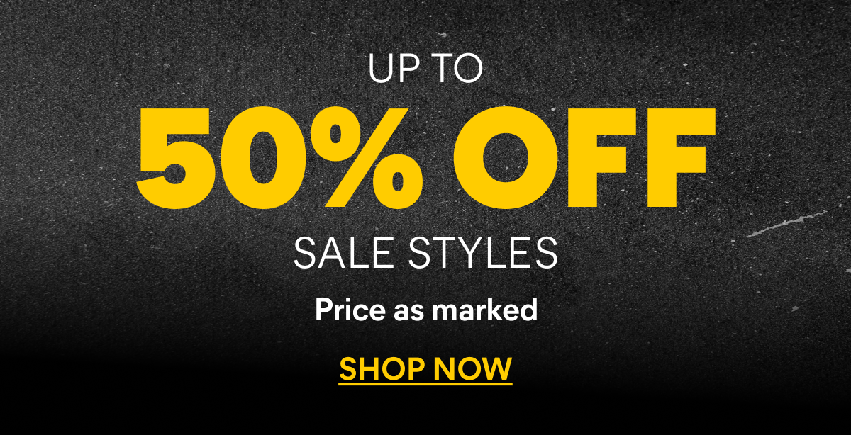 CAT - UP TO 50% OFF SALE STYLES - Price as marked - SHOP NOW.
