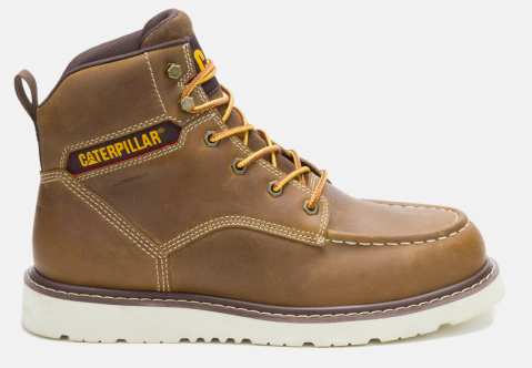 CAT Footwear - Men's Exposition Chelsea Alloy Toe Work Boot  - Pyramid colorway.