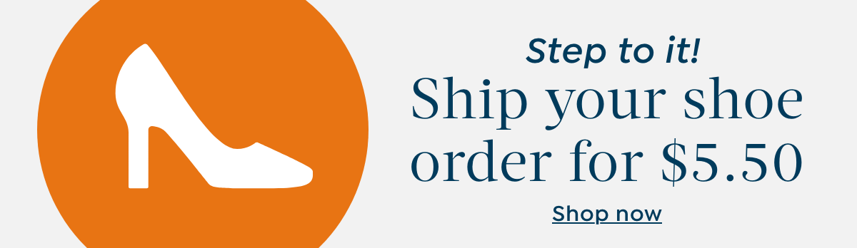 Shoes Shipping Special