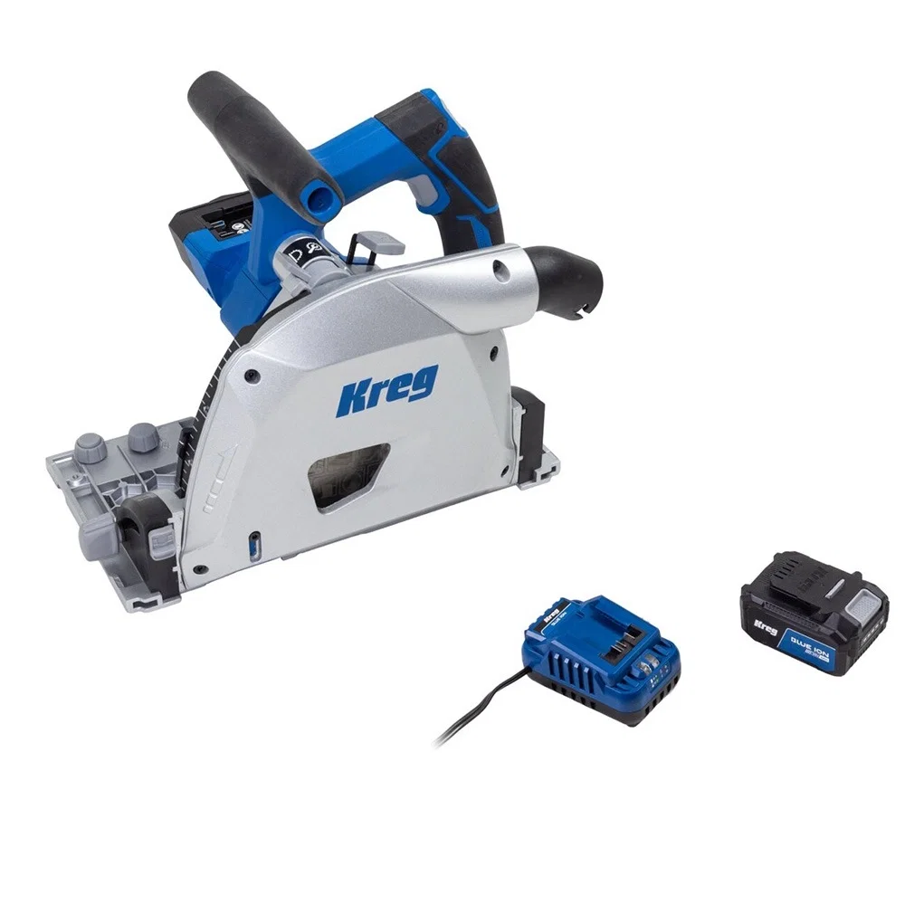 Kreg 20V Ionic Drive 6-1/2'' Plunge-Cut Track Saw Kit