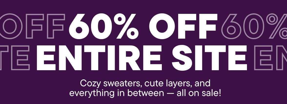 60% of Entire Site