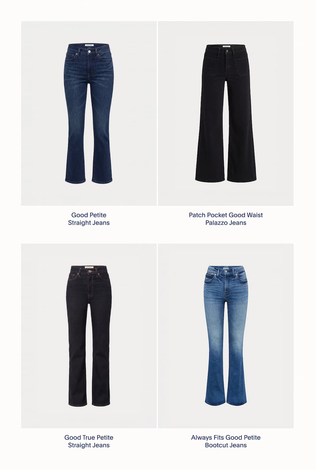 SHOP PETITE DENIM STYLES