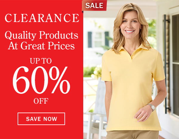 Clearance. Quality Products at Great Prices Up To 60% Off. Save Now. Women's USA Cotton Short-Sleeve Polo Shirt