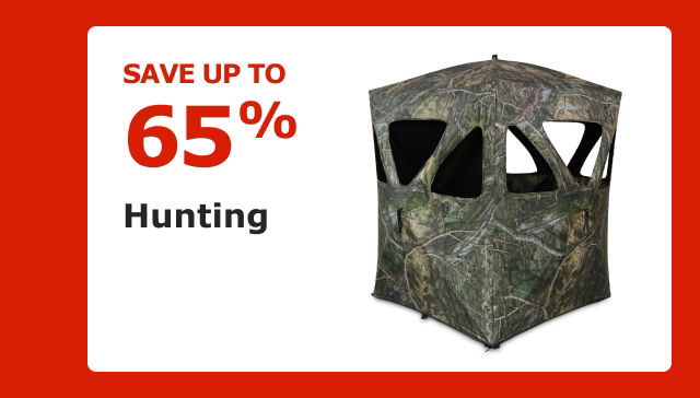 Save up to 65%. Hunting.