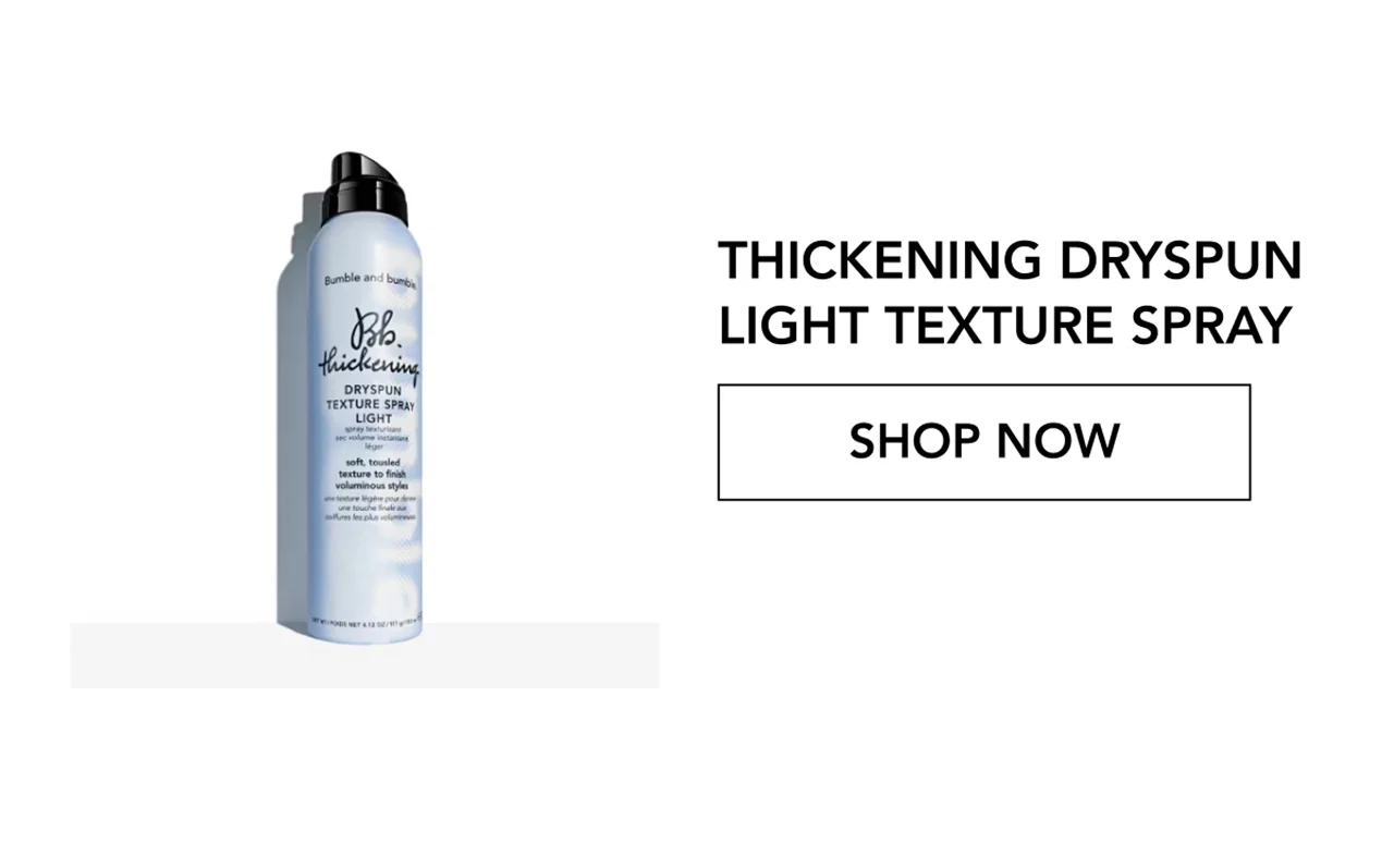 Thickening Dryspun LIGHT Texture Spray | SHOP NOW Thickening Dryspun LIGHT Texture Spray | SHOP NOW
