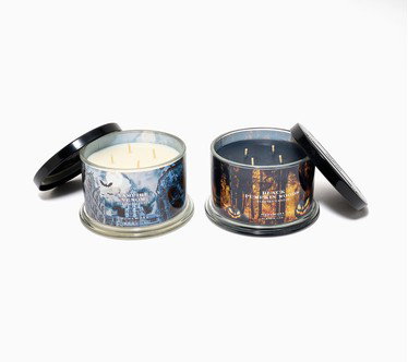HomeWorx by Slatkin + Co. S/2 18oz Thrills & Chills Candle